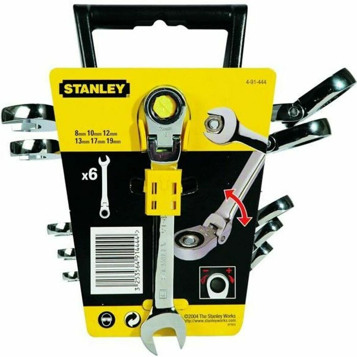 Combination spanner set Stanley 181a.25cpepb 8-19 mm 6 Kusy
